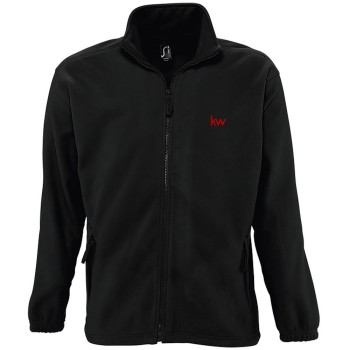 Ανδρική ζακέτα fleece με κέντημα