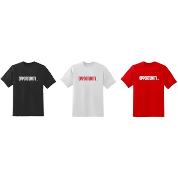 Unisex οργανικό T-shirt (OPPORTUNITY)