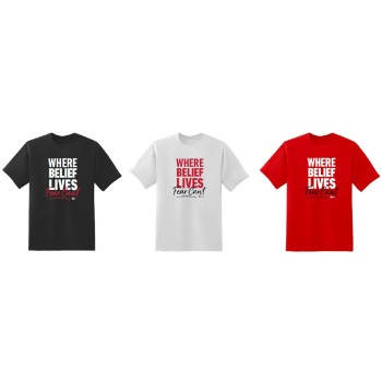 Unisex οργανικό T-shirt (BELIEF)